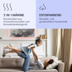 Mojave 1000 Smart 2-in-1 Heizgerät Infrarot Konvektor 120x60cm 1000W RGB-Licht -Haushaltsgeräte 10039825 de 0004 logo