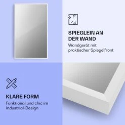 La Palma 1000 Smart 2-in-1 Heizgerät Infrarot Konvektor 120x60cm 1000W Spiegel -Haushaltsgeräte 10039836 de 0003 logo