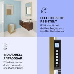 La Palma 1000 Smart 2-in-1 Heizgerät Infrarot Konvektor 120x60cm 1000W Spiegel -Haushaltsgeräte 10039838 de 0006 logo