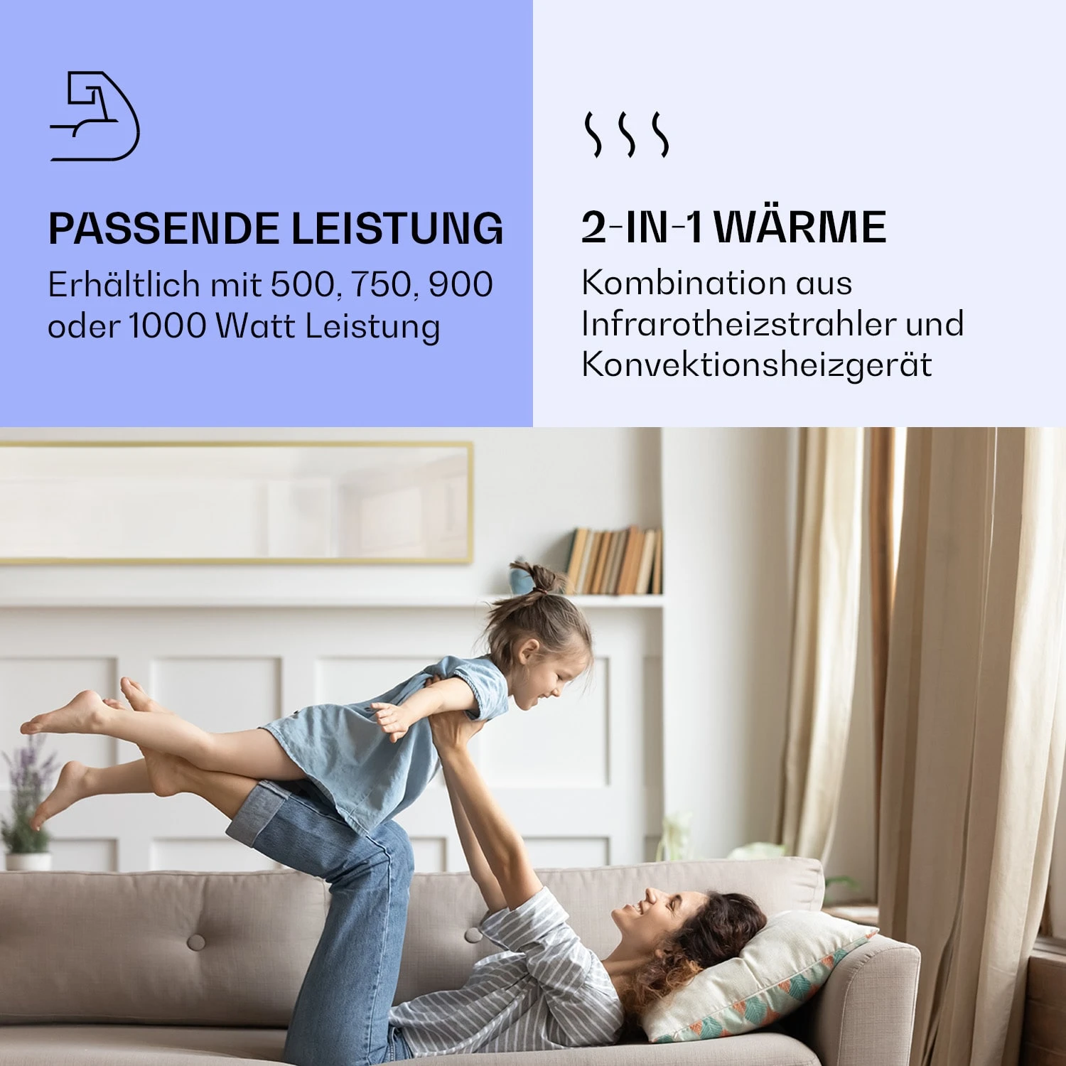 La Palma 900 Smart Infrarotstrahler Konvektor 40x160cm 900W Spiegel Standfuß 5 La Palma 900 Smart Infrarotstrahler Konvektor 40x160cm 900W Spiegel Standfuß – Bild 5