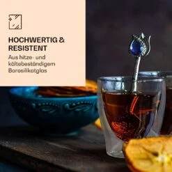 DUOS Doppelwandiges Glas 80 Ml Trinkglas Espresso Borosilikatglas -Haushaltsgeräte 10039886 de 0003 logo