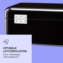 Delaware Brotkasten Metall 42 X 16 X 24,5 Cm Klappdeckel Lüftungslöcher -Haushaltsgeräte 10039909 de 0005 logo