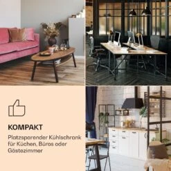 Obsidian Kühlschrank 72 Liter Eisfach Schwarz -Haushaltsgeräte 10039911 de 0006 logo