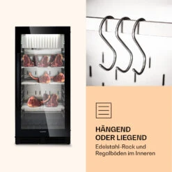 Steakhouse Pro 233 Onyx Fleischreifeschrank 1 Zone 233 L 1-25°C Touch Panorama -Haushaltsgeräte 10039936 de 0005 logo