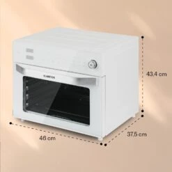 Vigor Air Heißluftfritteuse 1800 W 30 Liter 18 Programme -Haushaltsgeräte 10039941 yy 0008 dimensions