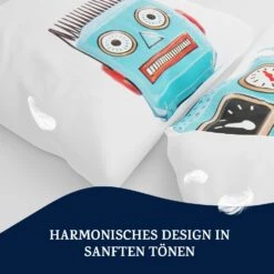 Soft Wonder Kids-Edition Bettwäsche 140 X 200 Cm 65 X 65 Cm Atmungsaktiv Mikrofaser -Haushaltsgeräte 10040002 de 0004 logo