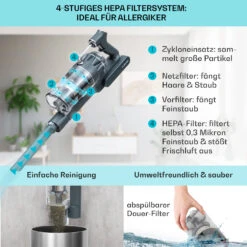 LARMA Staubsauger Kabellos Beutellos Akku 45 Min Laufzeit Max. LED 9 LARMA Staubsauger Kabellos Beutellos Akku 45 Min Laufzeit Max. LED -Haushaltsgeräte 10040032 de 0003 logo