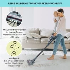 LARMA Staubsauger Kabellos Beutellos Akku 45 Min Laufzeit Max. LED 10 LARMA Staubsauger Kabellos Beutellos Akku 45 Min Laufzeit Max. LED -Haushaltsgeräte 10040032 de 0004 logo