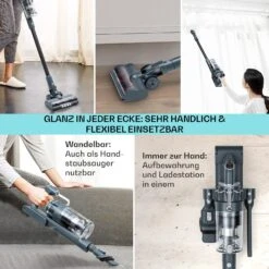 LARMA Staubsauger Kabellos Beutellos Akku 45 Min Laufzeit Max. LED 11 LARMA Staubsauger Kabellos Beutellos Akku 45 Min Laufzeit Max. LED -Haushaltsgeräte 10040032 de 0005 logo