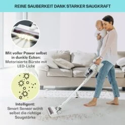 LARMA Staubsauger Kabellos Beutellos Akku 45 Min Laufzeit Max. LED 10 LARMA Staubsauger Kabellos Beutellos Akku 45 Min Laufzeit Max. LED -Haushaltsgeräte 10040033 de 0004 logo