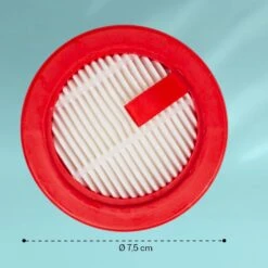 LARMA Staubsauger Ersatzfilter EPA E12 Waschbar -Haushaltsgeräte 10040036 yy 0004 dimensions