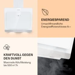 Aurora 60 Smart Dunstabzugshaube 550 M³/h 60cm Kopffrei Ambiente-Licht EEC A++ -Haushaltsgeräte 10040235 de 0004 logo