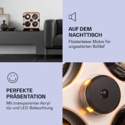 Clover Uhrenbeweger 4 Uhren 3 Rotationen 4 Geschwindigkeiten LED -Haushaltsgeräte 10040250 de 0005 logo