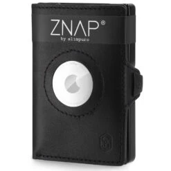 ZNAP Airtag Wallet 8 Karten Münzfach 9x1,5x6 Cm (BxHxT) RFID-Schutz