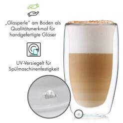 Glaswerk Carajillo Doppelwandige Thermogläser 450 Ml Handgemacht Borosilikatglas -Haushaltsgeräte 10040320 de 0006 logo