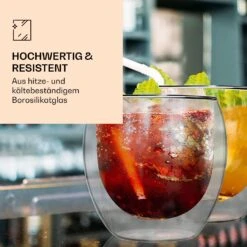 DUOS Jumbo Doppelwandiges Thermoglas 310ml Borosilikatglas Handgemacht -Haushaltsgeräte 10040366 de 0003 logo