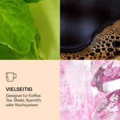 DUOS Doppelwandiges Glas | Thermoglas | 310 Ml | Trinkglas | Espressoglas, Teeglas, Shotglas | Für Heiße Und Kalte Getränke | Borosilikatglas| Hitze- Und Kältebeständig | Handgemacht | Spülmaschinenfest | Schwebe-Effekt -Haushaltsgeräte 10040372 de 0005 logo