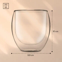 DUOS Jumbo Doppelwandiges Glas 310 Ml Thermofunktion Edelstahl-Löffel -Haushaltsgeräte 10040388 yy 0007 logo