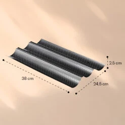 Feelino Baguettblech 3 Mulden -Haushaltsgeräte 10040540 yy 0006 logo