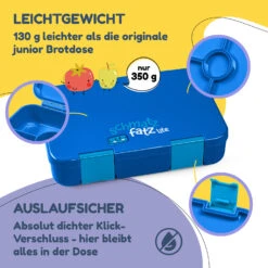 Schmatzfatz By Lite Lunchbox 6 Fächer 20,8x4,5x15 Cm BPA-frei Tritan -Haushaltsgeräte 10040714 de 0003 logo