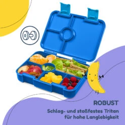 Schmatzfatz By Lite Lunchbox 6 Fächer 20,8x4,5x15 Cm BPA-frei Tritan -Haushaltsgeräte 10040714 de 0006 logo