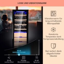 Barossa 123 Duo Weinkühlschrank 123 Fl 226 Ltr 2 Zonen Touch-Steuerung 11 Barossa 123 Duo Weinkühlschrank 123 Fl 226 Ltr 2 Zonen Touch-Steuerung -Haushaltsgeräte 10040721 de 0004 usp