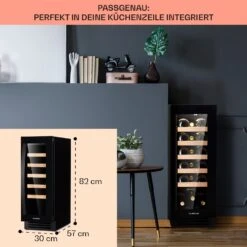 Vinovilla 20 Built-In Weinkühlschrank 50l / 20 Flaschen Glastür Edelstahl -Haushaltsgeräte 10040729 de 0006 logo
