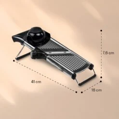 Mandoline Küchenhobel Gourmet Edelstahl 1 Bis 9 Mm Julienne-Schneider 11 Mandoline Küchenhobel Gourmet Edelstahl 1 Bis 9 Mm Julienne-Schneider -Haushaltsgeräte 10040835 yy 0006 logo