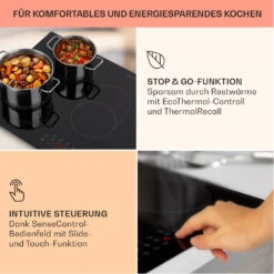 Virtuosa 5 Einbaukochfeld 5 Zonen 8500W Glaskeramik 11 Virtuosa 5 Einbaukochfeld 5 Zonen 8500W Glaskeramik -Haushaltsgeräte 10041117 de 0004 usp