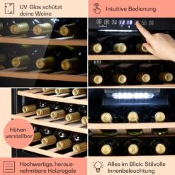 Barossa 29 Duo Weinkühlschrank 29 Fl 80 Ltr 2 Zonen Drucktasten 11 Barossa 29 Duo Weinkühlschrank 29 Fl 80 Ltr 2 Zonen Drucktasten -Haushaltsgeräte 10041124 de 0005 usp