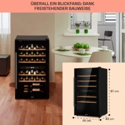 Barossa 29 Duo Weinkühlschrank 29 Fl 80 Ltr 2 Zonen Drucktasten 12 Barossa 29 Duo Weinkühlschrank 29 Fl 80 Ltr 2 Zonen Drucktasten -Haushaltsgeräte 10041124 de 0006 usp
