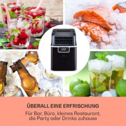 Chios Eiswürfelmaschine 20 Kg/24 H Auto-Clean 3,2-Liter Wassertank 9 Chios Eiswürfelmaschine 20 Kg/24 H Auto-Clean 3,2-Liter Wassertank -Haushaltsgeräte 10041144 de 0003 logo