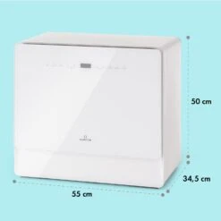 Emerald 5 Slim Geschirrspüler Freistehend 7 Programme Touch-Control -Haushaltsgeräte 10041185 yy 0007 dimensions