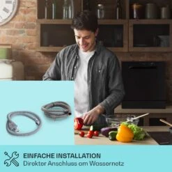 Amazonia 8 Geschirrspülmaschine 1620 Watt Für 8 Maßgedecke 49 DB Aquastop -Haushaltsgeräte 10041204 de 0004 usp