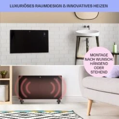 Bansin Crystal Smart Konvektions-Heizgerät 2500W 5 - 50 °C App-Steuerung -Haushaltsgeräte 10041211 de 0007 usp