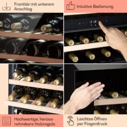 Rhône 25 Duo Weinkühlschrank Kompression 2 Zonen 75 Ltr / 25 Flaschen 12 Rhône 25 Duo Weinkühlschrank Kompression 2 Zonen 75 Ltr / 25 Flaschen -Haushaltsgeräte 10041239 de 0005 usp