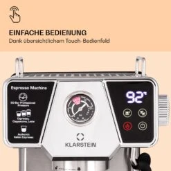 Libeica Espressomaschine 19 Bar Ca. 10 Tassen 1,8 Liter Milchschaum 10 Libeica Espressomaschine 19 Bar Ca. 10 Tassen 1,8 Liter Milchschaum -Haushaltsgeräte 10041253 de 0003 logo