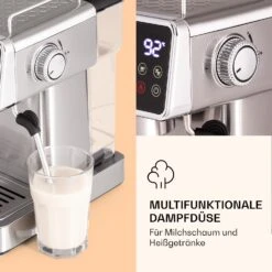 Libeica Espressomaschine 19 Bar Ca. 10 Tassen 1,8 Liter Milchschaum 11 Libeica Espressomaschine 19 Bar Ca. 10 Tassen 1,8 Liter Milchschaum -Haushaltsgeräte 10041253 de 0004 logo