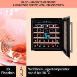 Vinsider 36 Built-In Uno Einbau-Weinkühlschrank 36 Flaschen 92 Ltr Edelstahl 10 Vinsider 36 Built-In Uno Einbau-Weinkühlschrank 36 Flaschen 92 Ltr Edelstahl -Haushaltsgeräte 10041288 de 0003 usp
