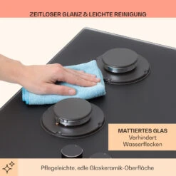 Firetale Gaskochfeld 5-flammig 70 Cm Aluminium-Brenner Inkl. Schlauch Und Druckminderer 15 Firetale Gaskochfeld 5-flammig 70 Cm Aluminium-Brenner Inkl. Schlauch Und Druckminderer -Haushaltsgeräte 10041300 de 0007 usp