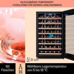 Barossa 50 Uno Weinkühlschrank 1 Zone 120 Ltr 50 Fl Touch-Display -Haushaltsgeräte 10041307 de 0003 logo