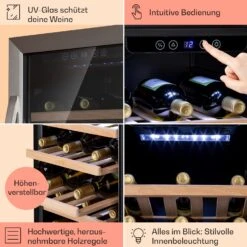 Vinamour 38 Uno Weinkühlschrank -Haushaltsgeräte 10041312 de 0005 logo