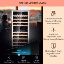 Vinamour 73 Duo Weinkühlschrank 2 Zonen 192 L/73 Flaschen 5-18°C Touch 11 Vinamour 73 Duo Weinkühlschrank 2 Zonen 192 L/73 Flaschen 5-18°C Touch -Haushaltsgeräte 10041314 de 0004 logo