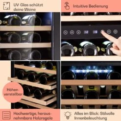 Vinamour 73 Duo Weinkühlschrank 2 Zonen 192 L/73 Flaschen 5-18°C Touch 12 Vinamour 73 Duo Weinkühlschrank 2 Zonen 192 L/73 Flaschen 5-18°C Touch -Haushaltsgeräte 10041314 de 0005 logo