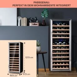 Vinamour 73 Duo Weinkühlschrank 2 Zonen 192 L/73 Flaschen 5-18°C Touch 13 Vinamour 73 Duo Weinkühlschrank 2 Zonen 192 L/73 Flaschen 5-18°C Touch -Haushaltsgeräte 10041314 de 0006 logo
