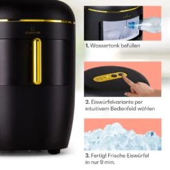 Passau Eiswürfelmaschine 2 Größen 15 Kg/24 H Auto-Clean -Haushaltsgeräte 10041343 de 0004 logo