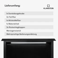 Royal Flush Eco Dunstabzugshaube 90 Cm 576 M³/h A+ 15 Royal Flush Eco Dunstabzugshaube 90 Cm 576 M³/h A+ -Haushaltsgeräte 10041349 de 0006 usp