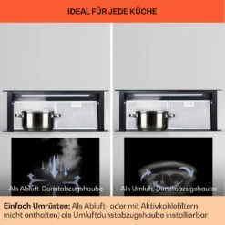 Royal Flush Eco Dunstabzugshaube 90 Cm 576 M³/h A+ 16 Royal Flush Eco Dunstabzugshaube 90 Cm 576 M³/h A+ -Haushaltsgeräte 10041349 de 0007 usp