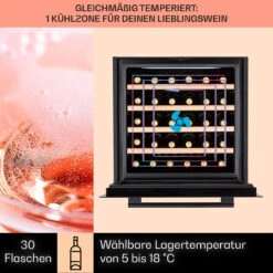 Vinsider 30 Built-In Uno Einbau-Weinkühlschrank 30 Flaschen 77 Ltr Edelstahl 11 Vinsider 30 Built-In Uno Einbau-Weinkühlschrank 30 Flaschen 77 Ltr Edelstahl -Haushaltsgeräte 10041357 de 0003 usp