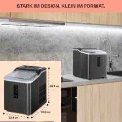 Albaron Supreme Eiswürfelmaschine Bullet 12kg/24h 1,5 Ltr Edelstahl -Haushaltsgeräte 10041360 de 0006 logo